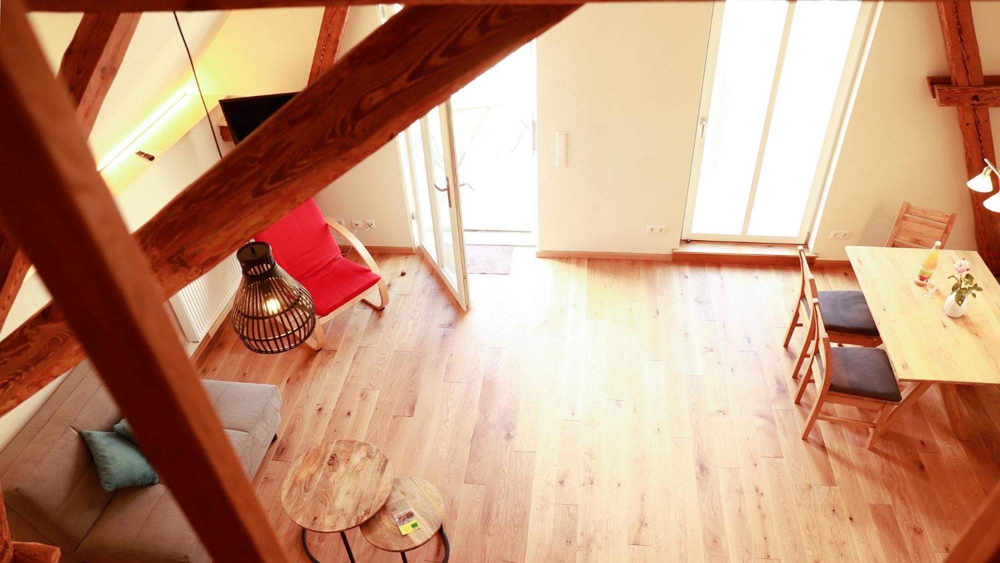 Appartement Biobauer Heubach à Iphofen Extérieur photo